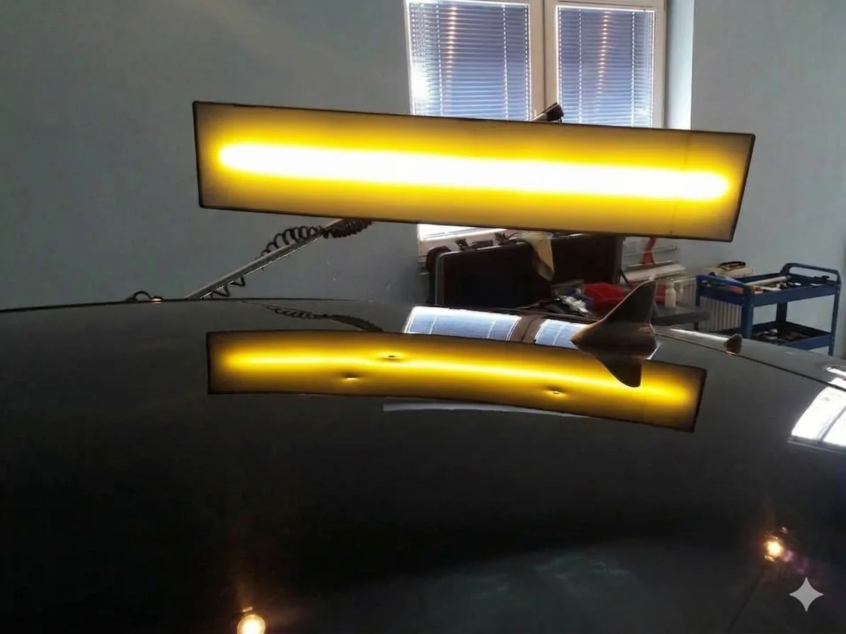 Pre tretmana - Crni automobil